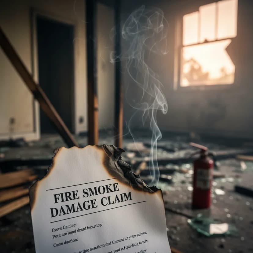 How to Dispute a Fire and Smoke Damage Claim Denial