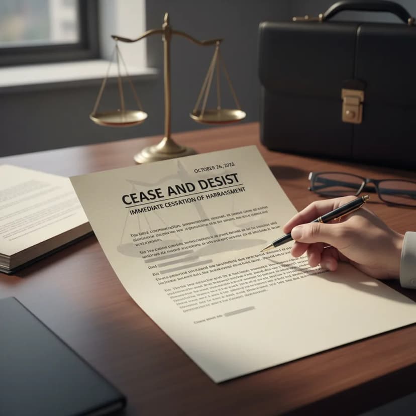 Stopping Harassment: Cease and Desist DIY vs. Hiring a Lawyer